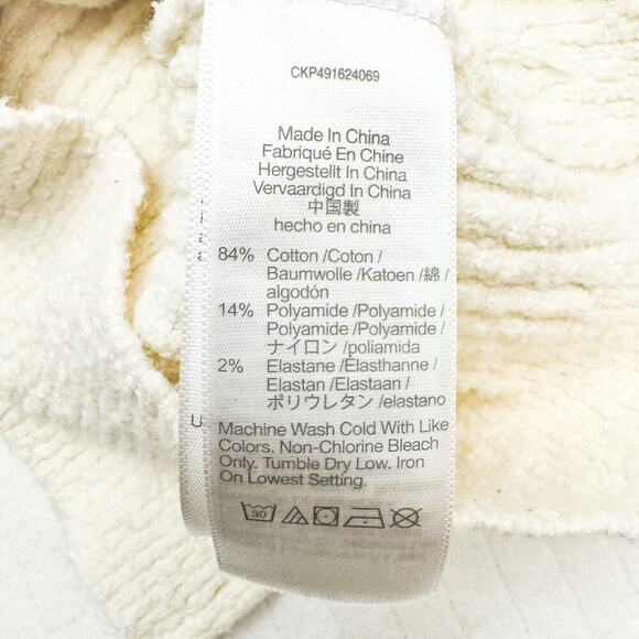 Madewell 3-Button Cardigan Sweater Cream Size Small - Picture 4 of 5